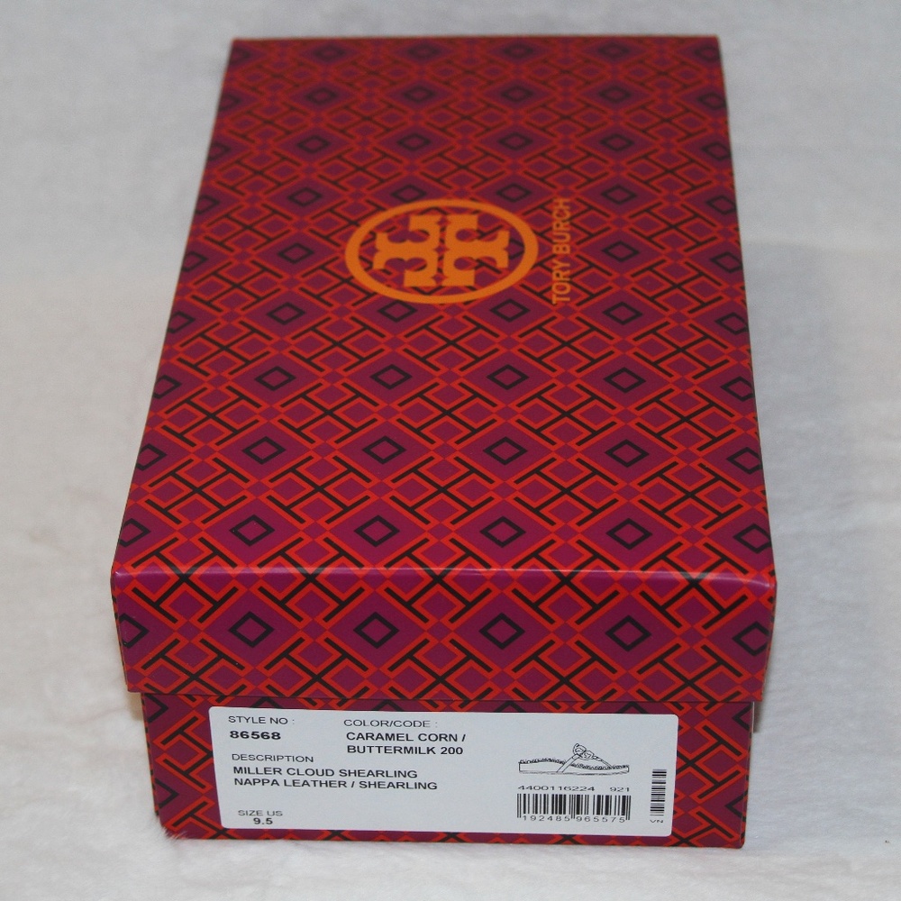 NWT Tory Burch Miller Cloud Shearling Sandals NEW in Box - Picture 6 of 6